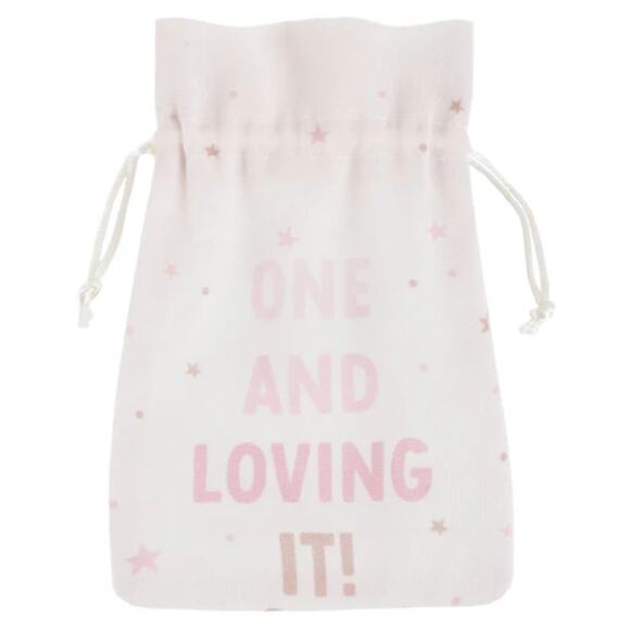 1st Girl Birthday Bundle | Sweet Baby Girl Wall Decorations | 8 Party Pouches - Picture 3 of 3